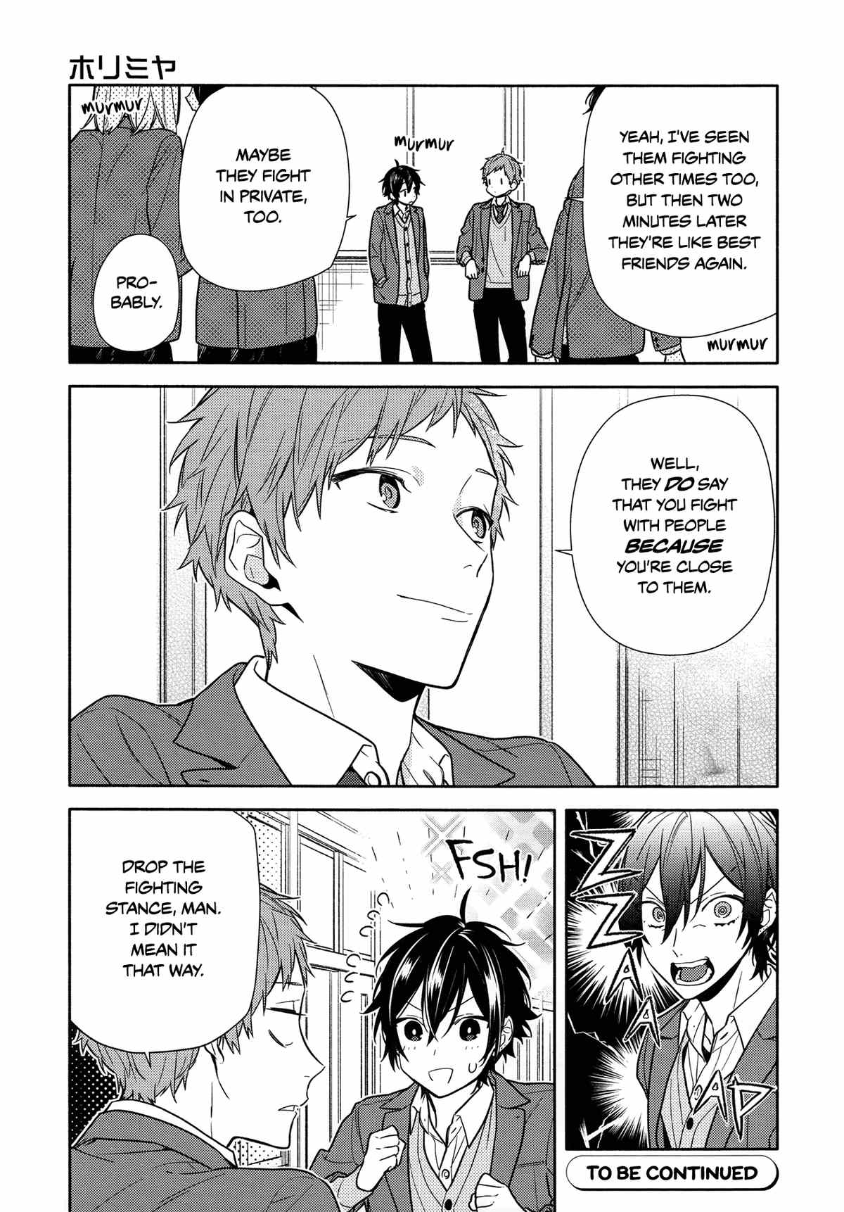 Horimiya chapter 111 - page 15