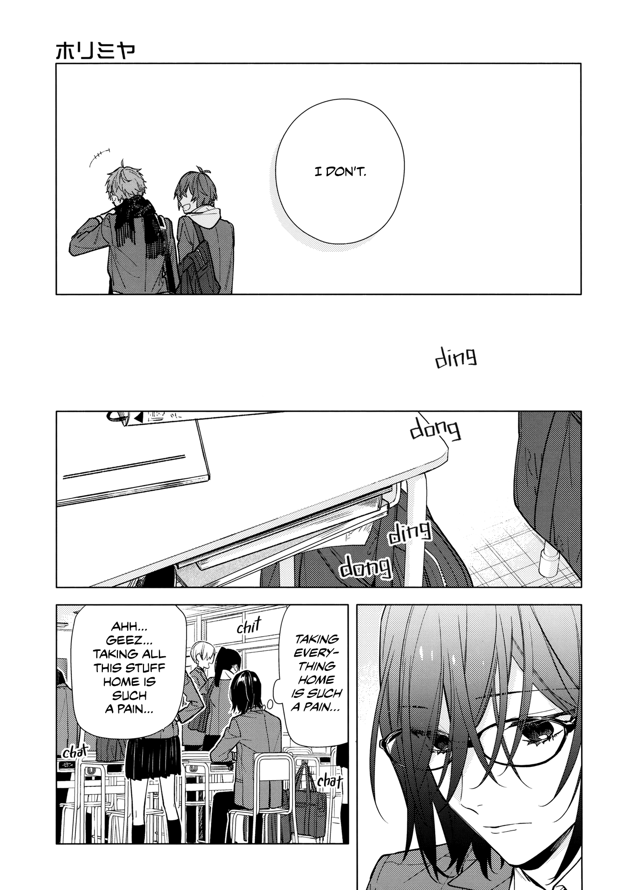 Horimiya chapter 124 - page 13