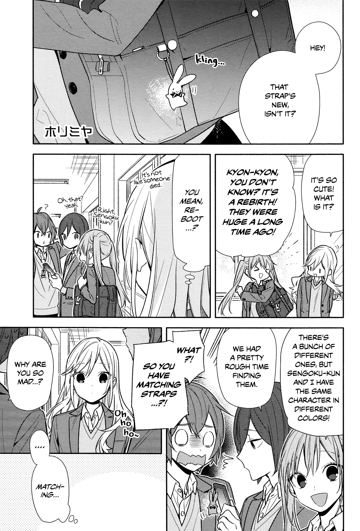 Horimiya chapter 99 - page 1