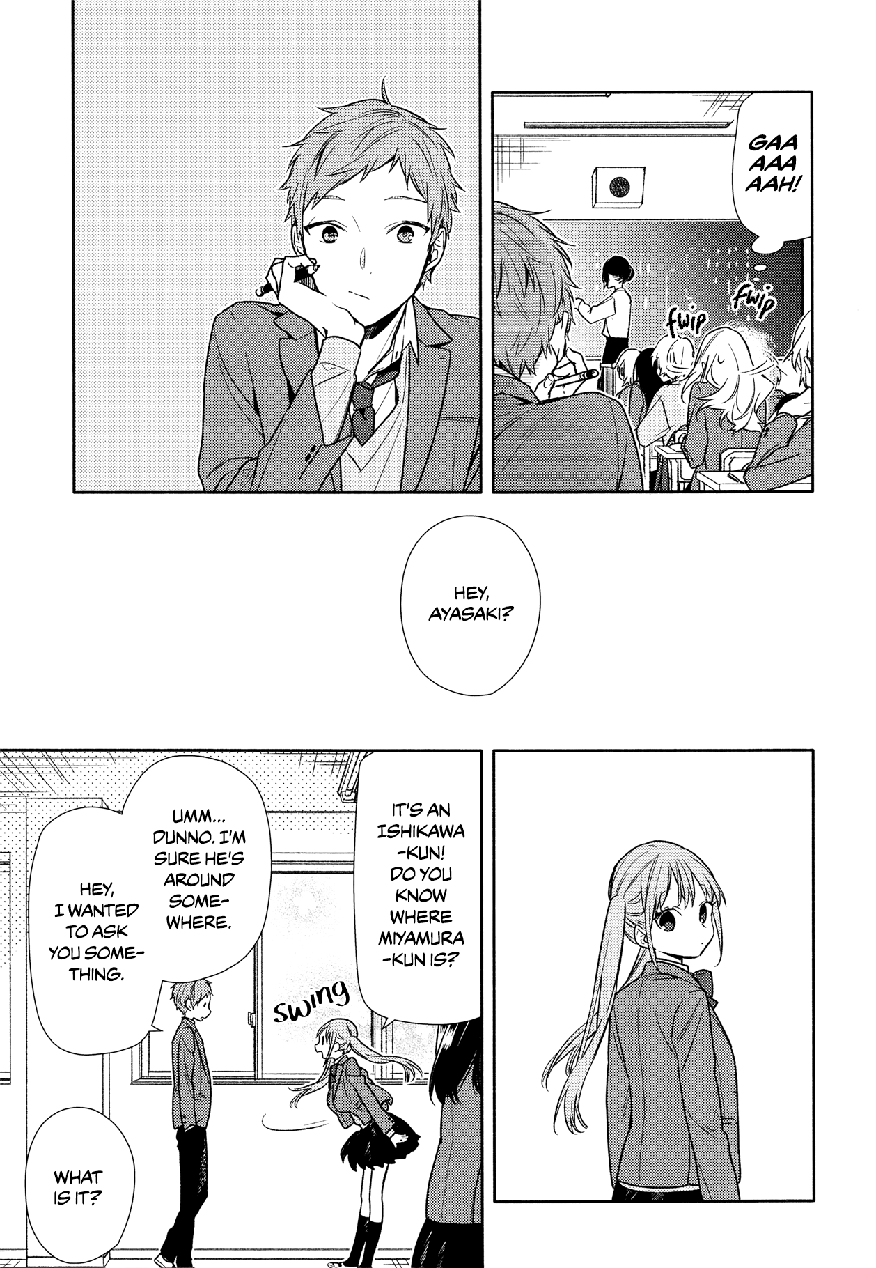 Horimiya chapter 99 - page 11