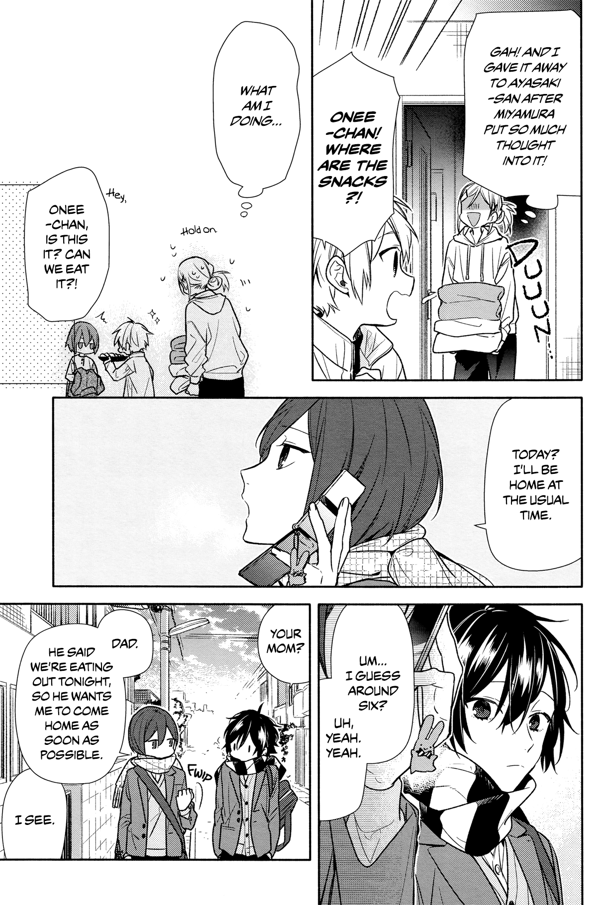 Horimiya chapter 99 - page 19