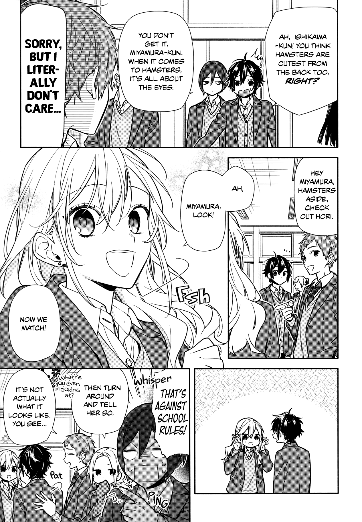 Horimiya chapter 115 - page 3