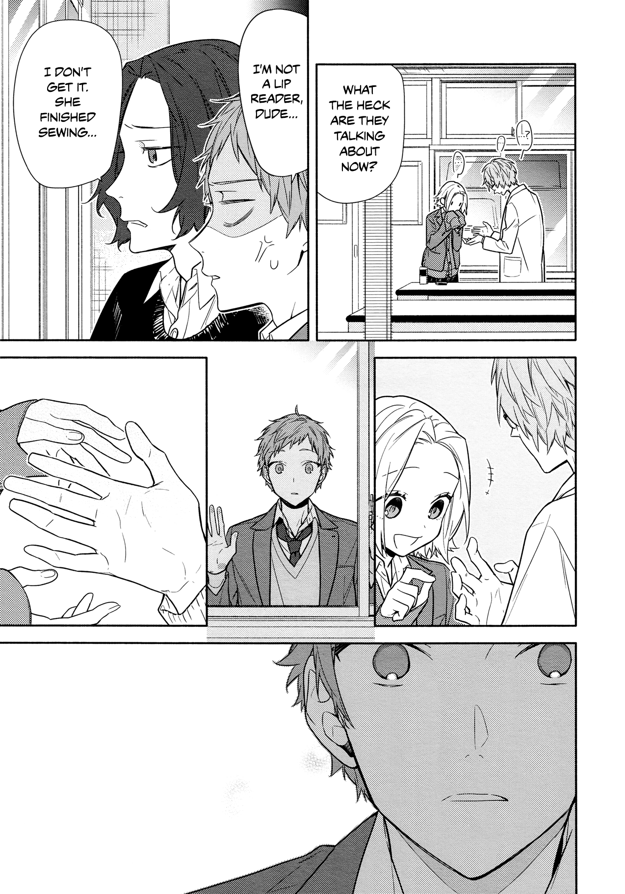 Horimiya chapter 110 - page 15