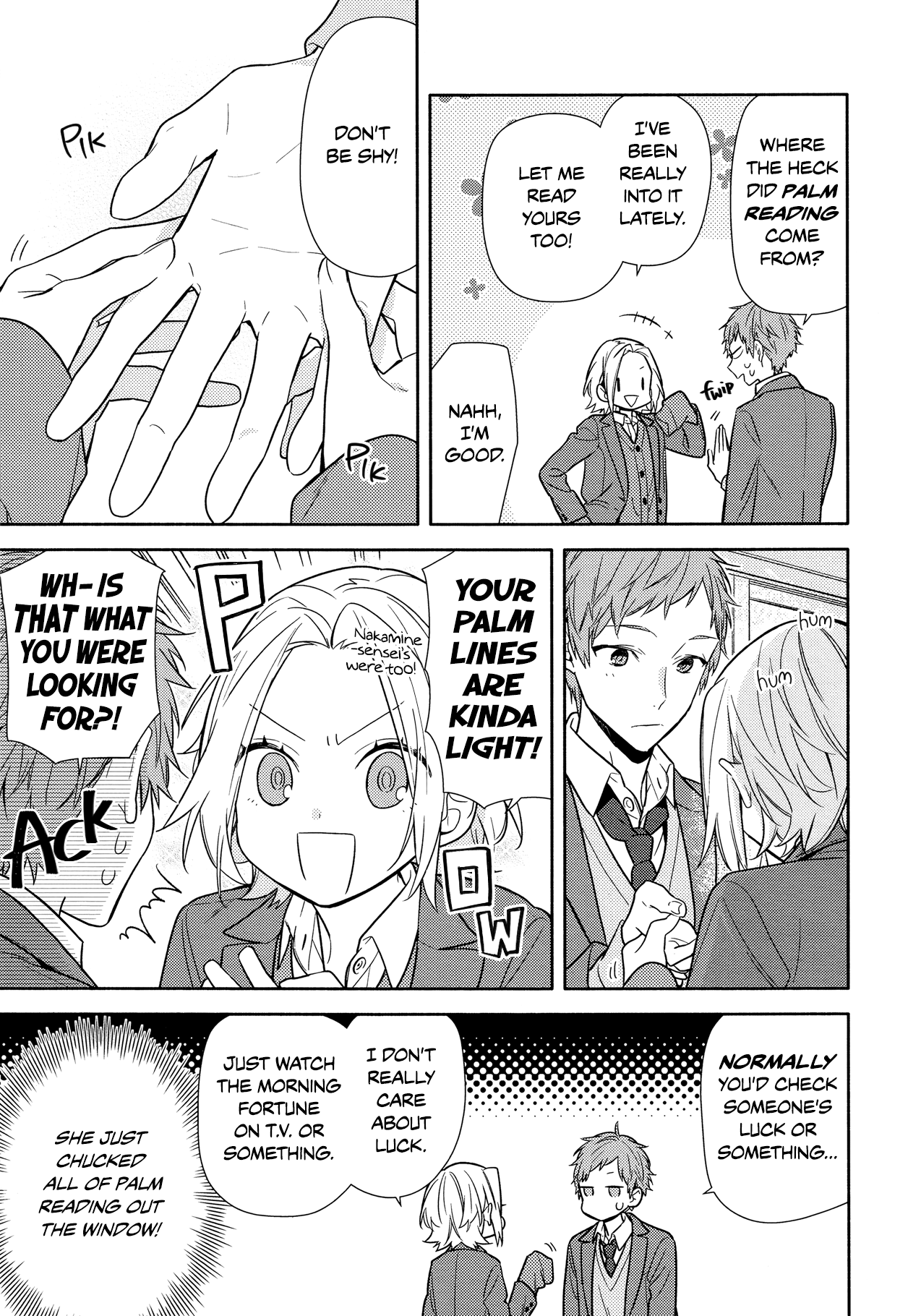 Horimiya chapter 110 - page 17