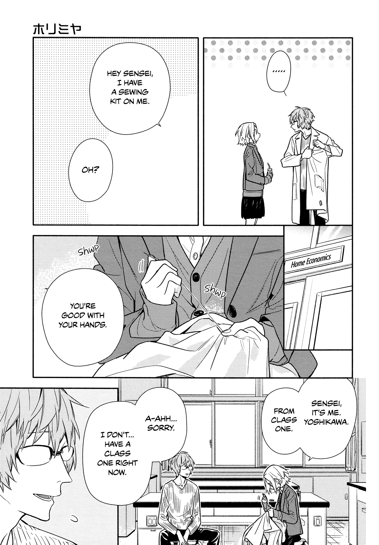 Horimiya chapter 110 - page 9