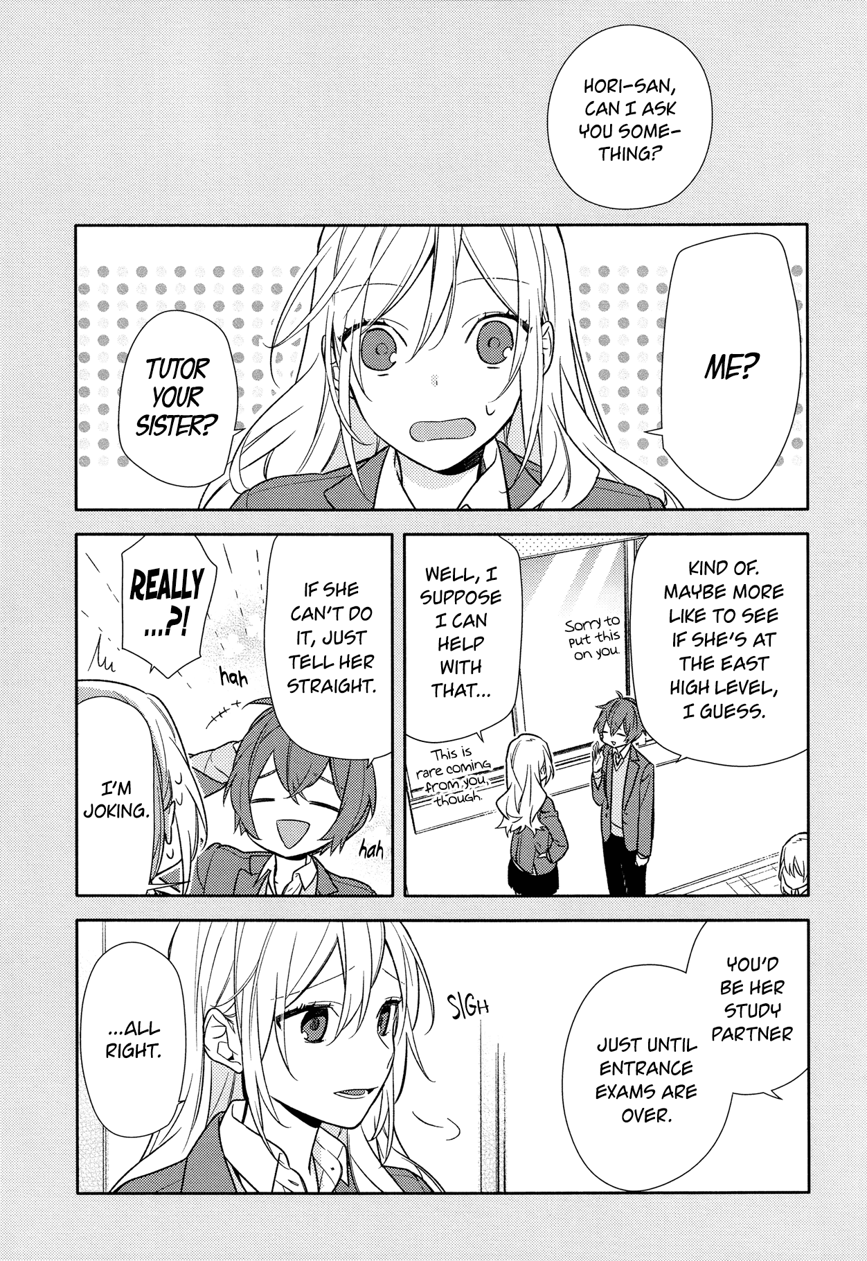 Horimiya chapter 91 - page 19