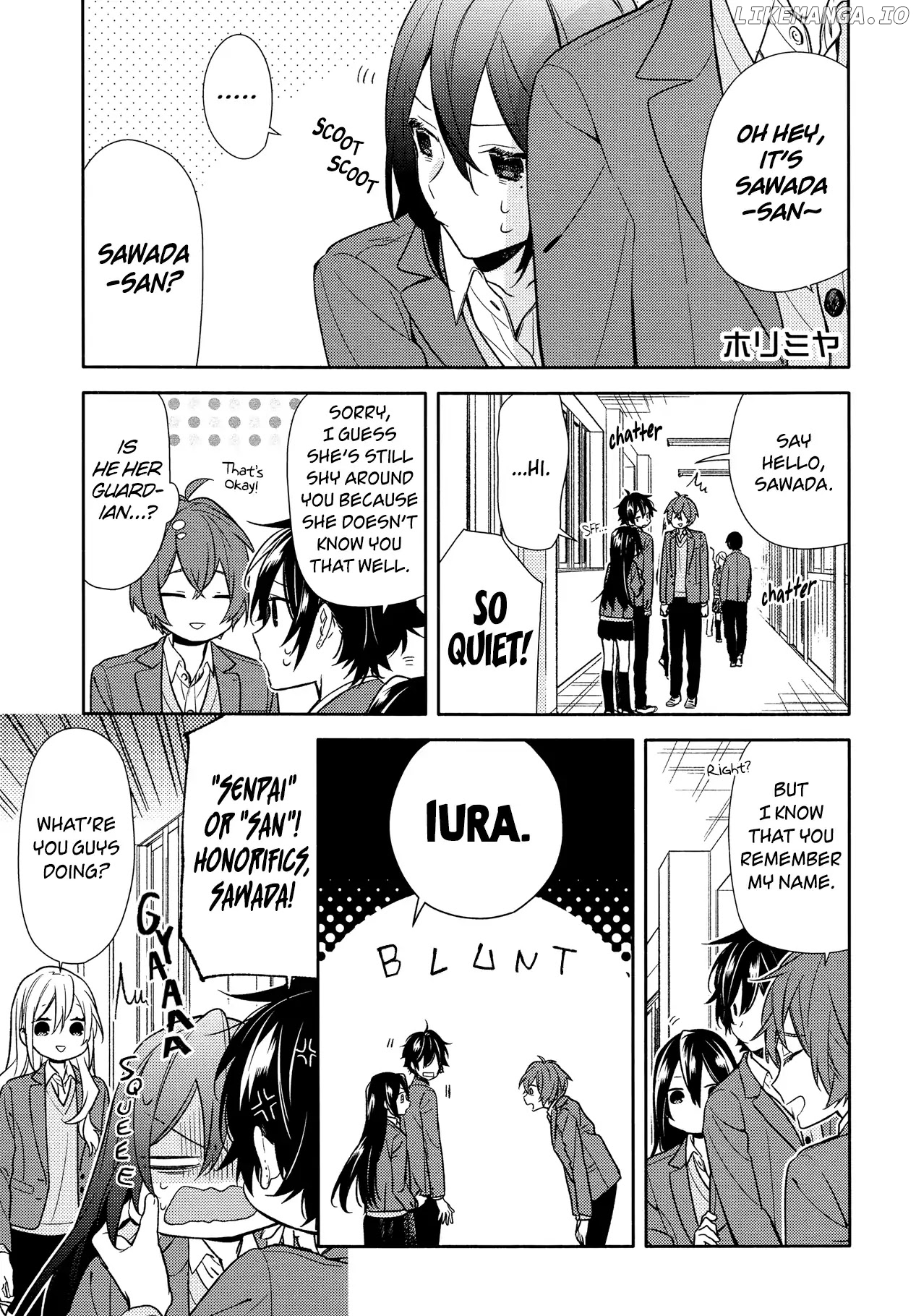 Horimiya chapter 92 - page 1