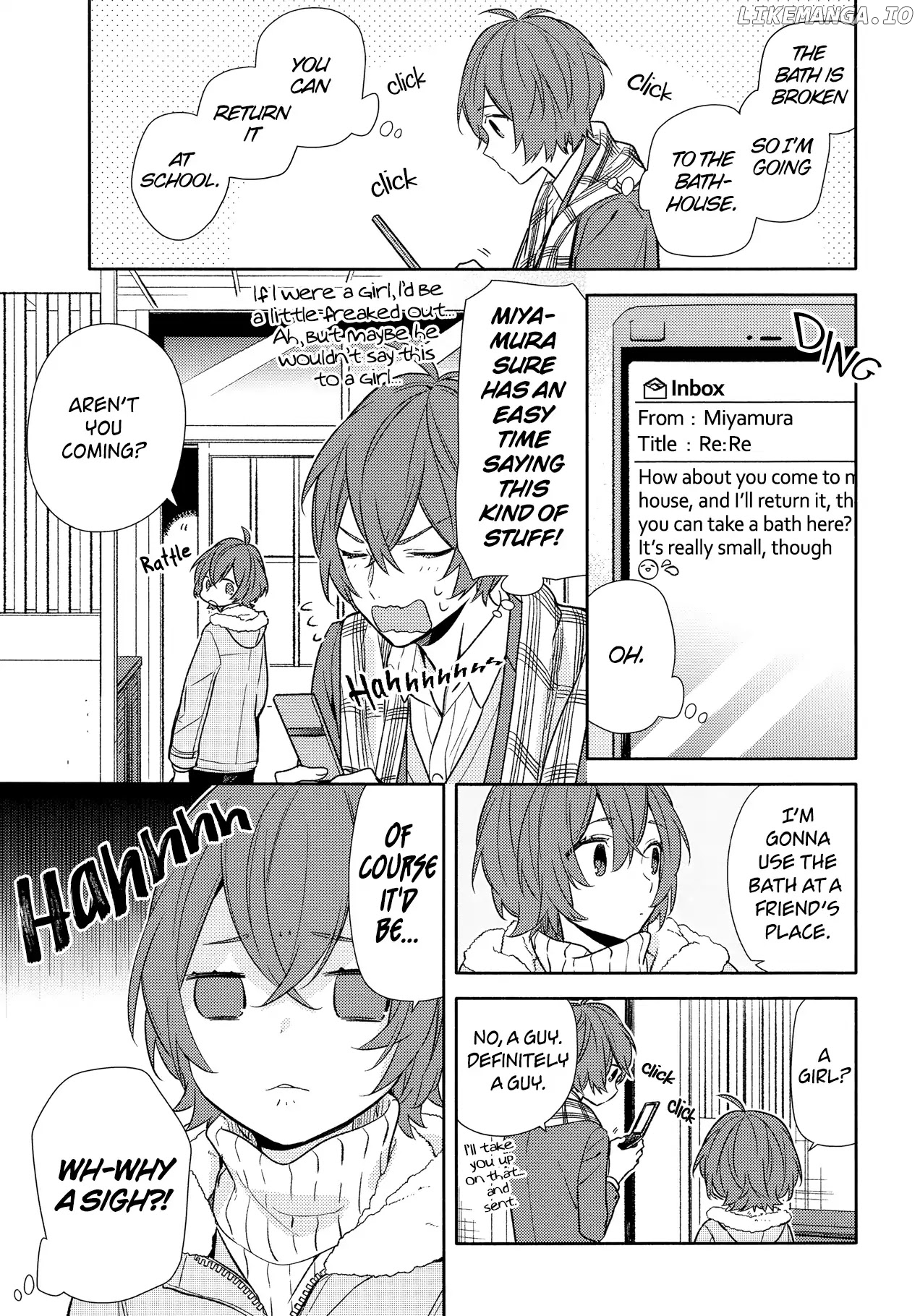 Horimiya chapter 92 - page 7