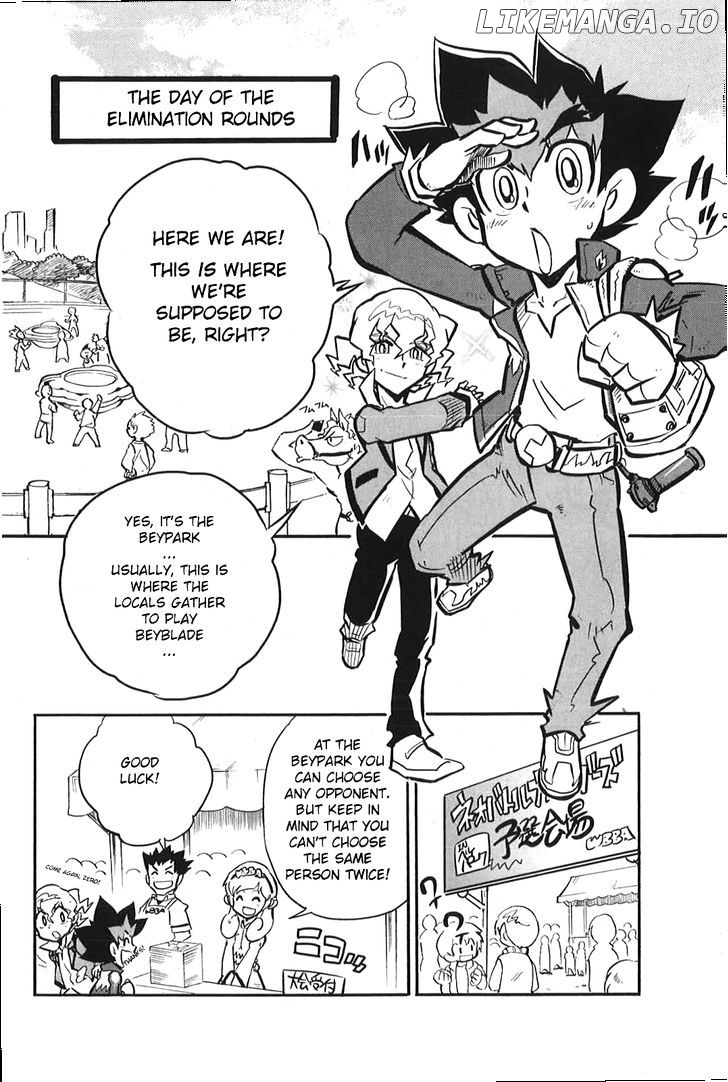 Metal Fight Beyblade Zero G chapter 4 - page 5