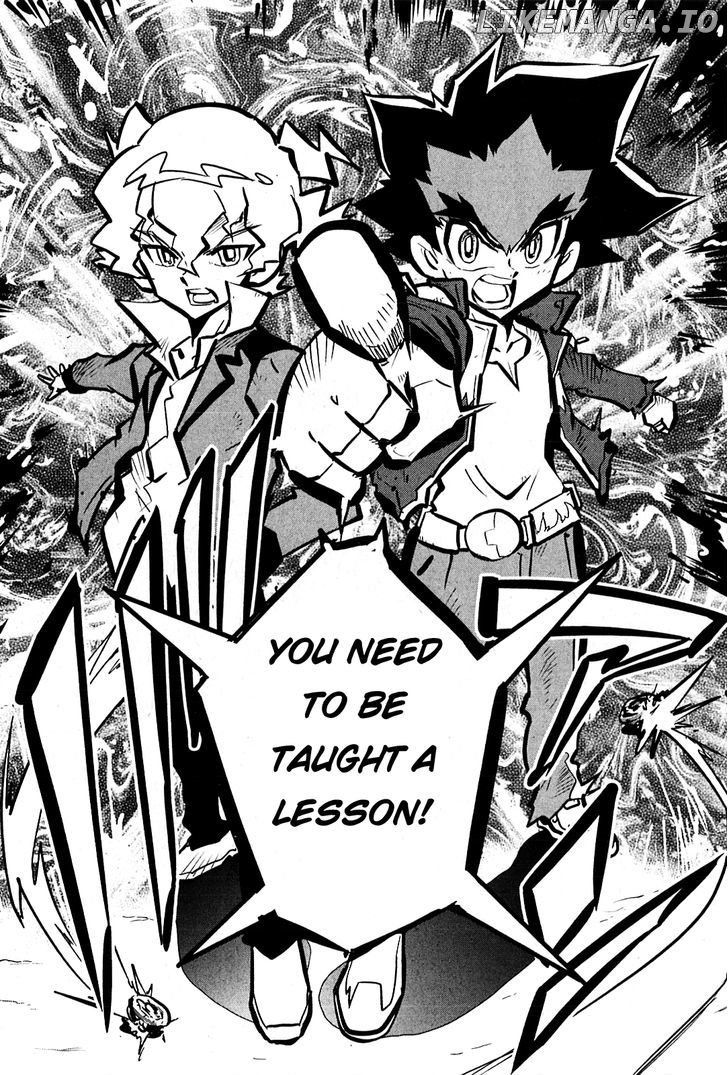 Metal Fight Beyblade Zero G chapter 5 - page 22