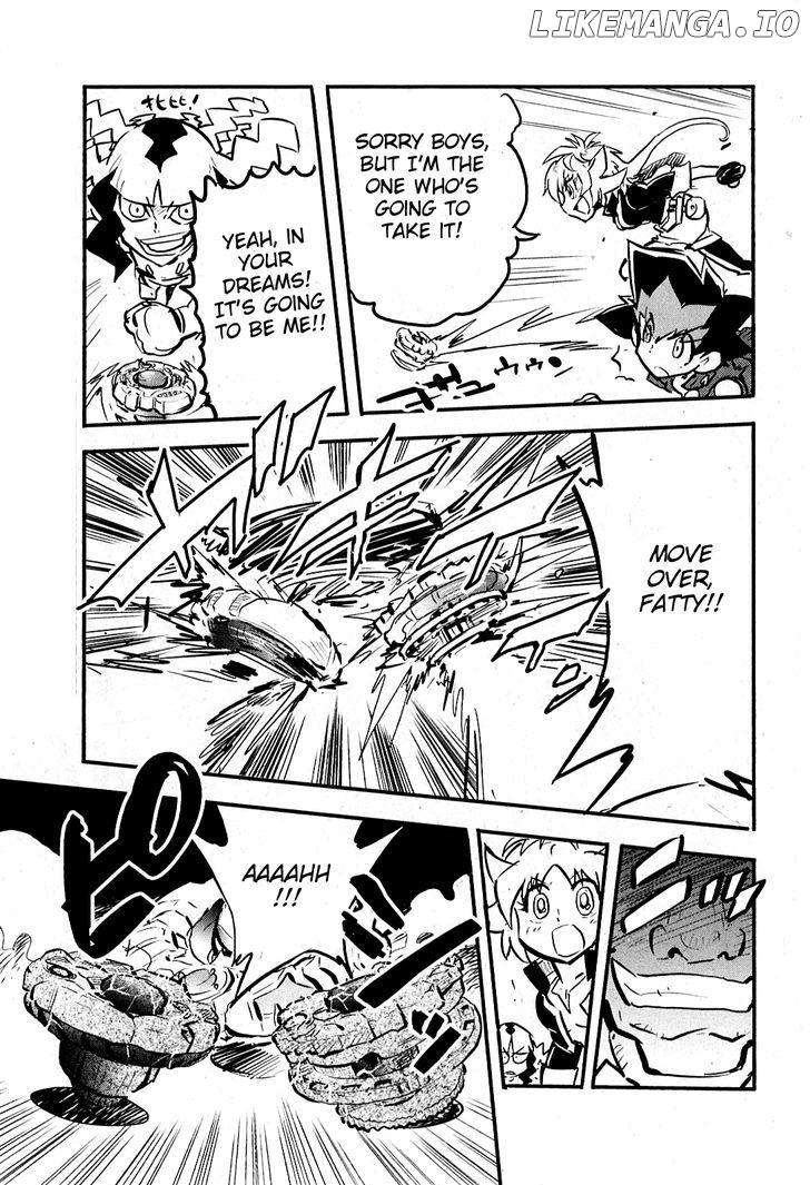 Metal Fight Beyblade Zero G chapter 6 - page 7