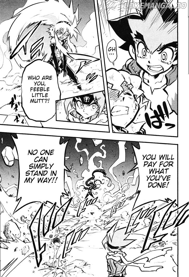 Metal Fight Beyblade Zero G chapter 8 - page 17