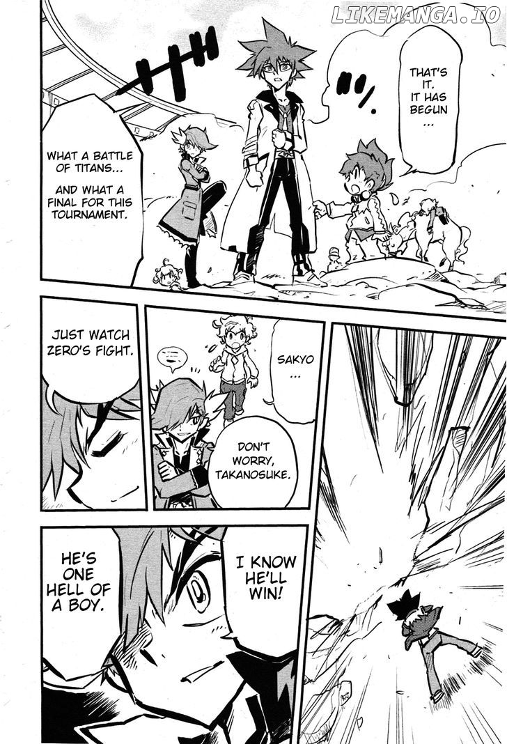 Metal Fight Beyblade Zero G chapter 8 - page 34