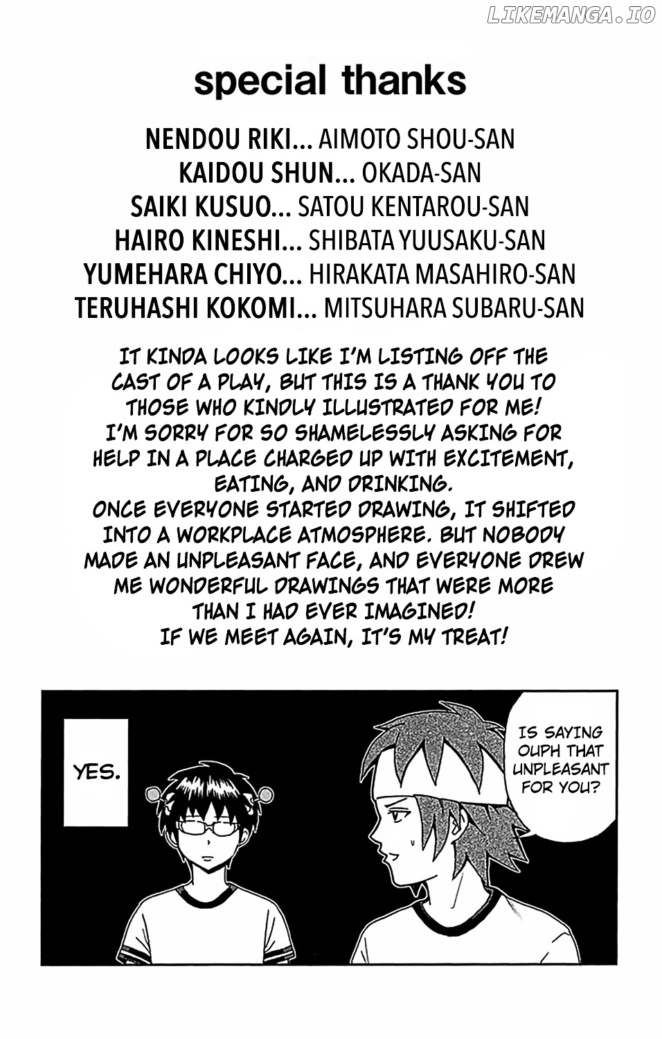 Saiki Kusuo No Sainan chapter 59 - page 16