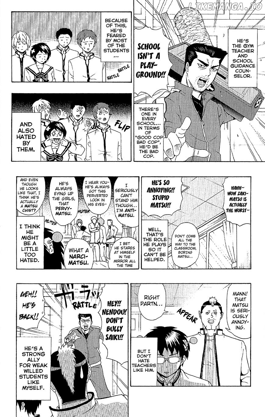 Saiki Kusuo No Sainan chapter 37 - page 5