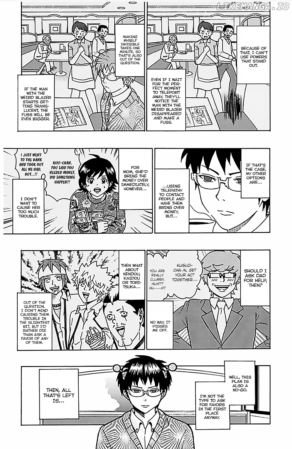 Saiki Kusuo No Sainan chapter 75 - page 6