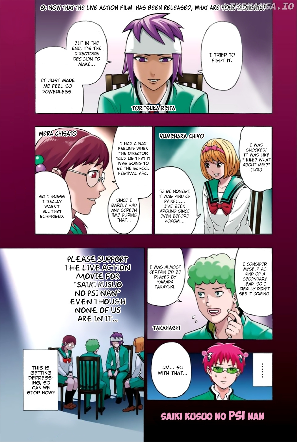 Saiki Kusuo No Sainan chapter 263 - page 9