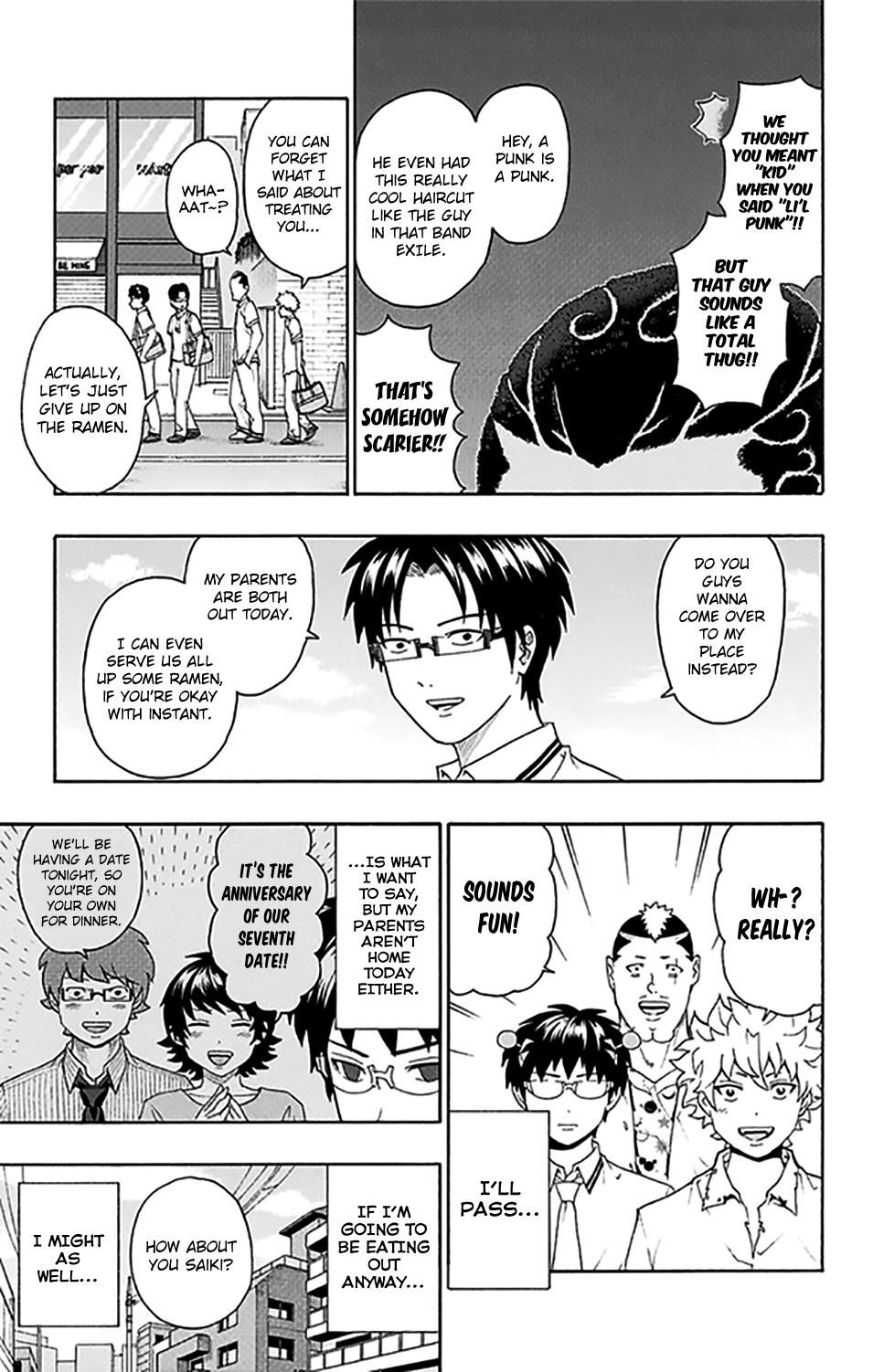 Saiki Kusuo No Sainan chapter 251 - page 12