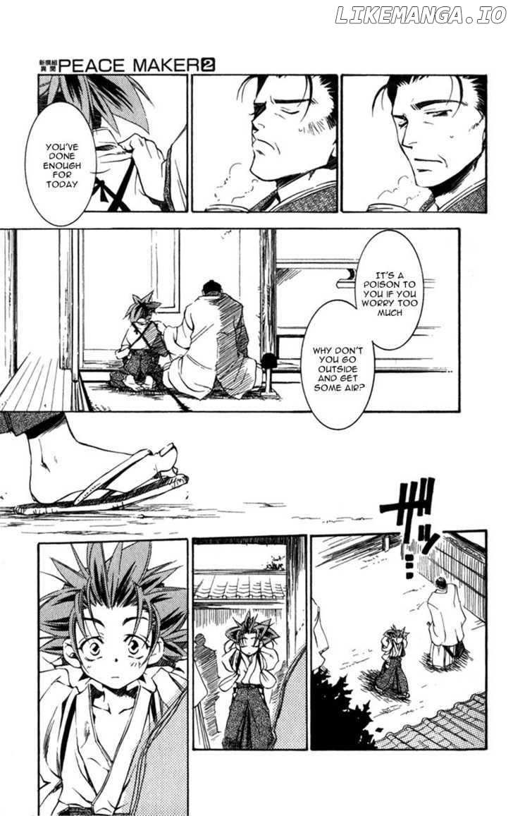 Shinsengumi Imon Peace Maker chapter 7 - page 10