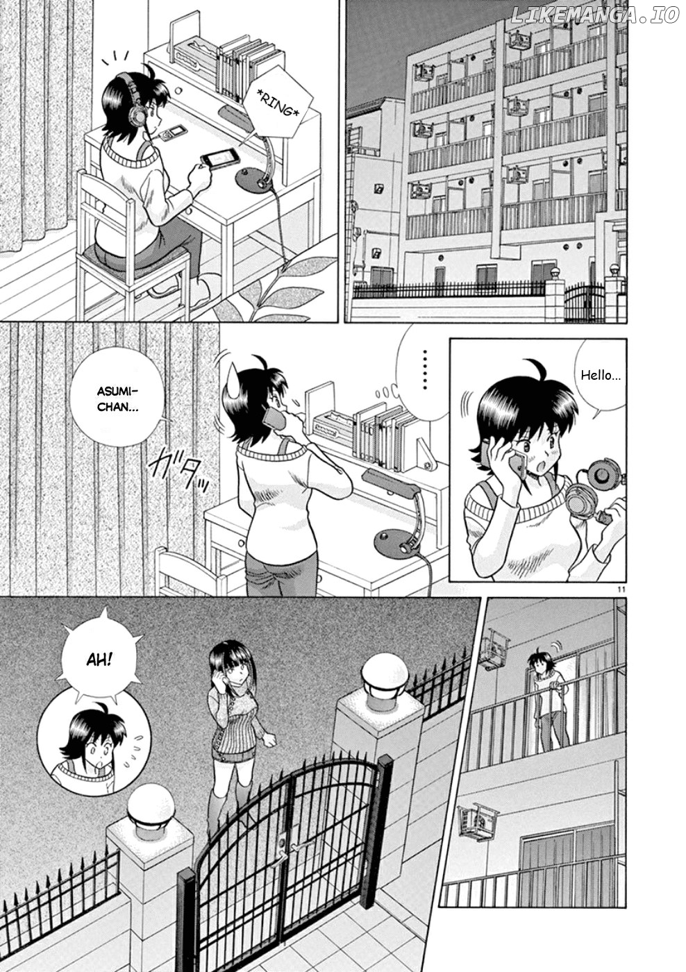 Toumei Ningen Kyoutei chapter 23 - page 11