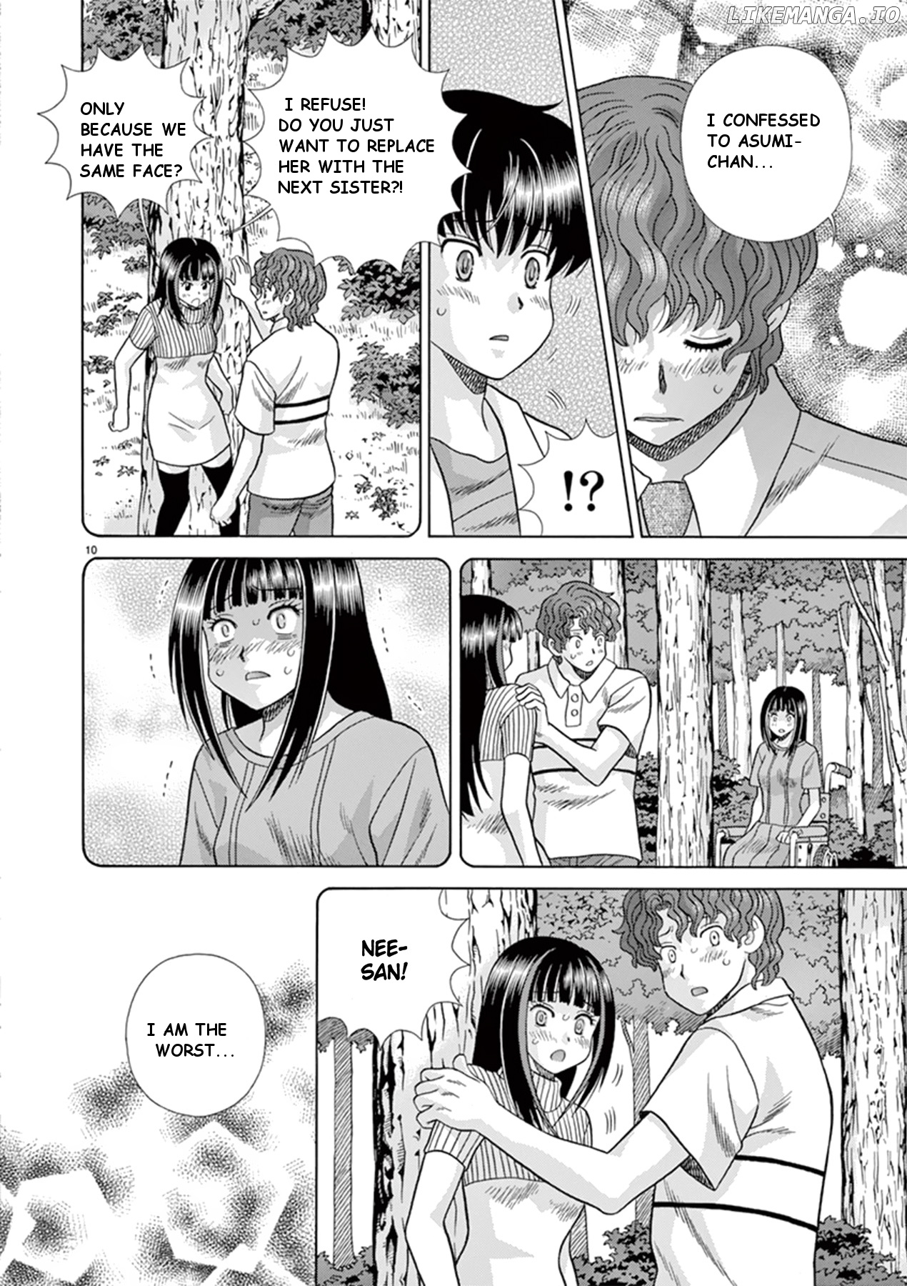 Toumei Ningen Kyoutei chapter 38 - page 10