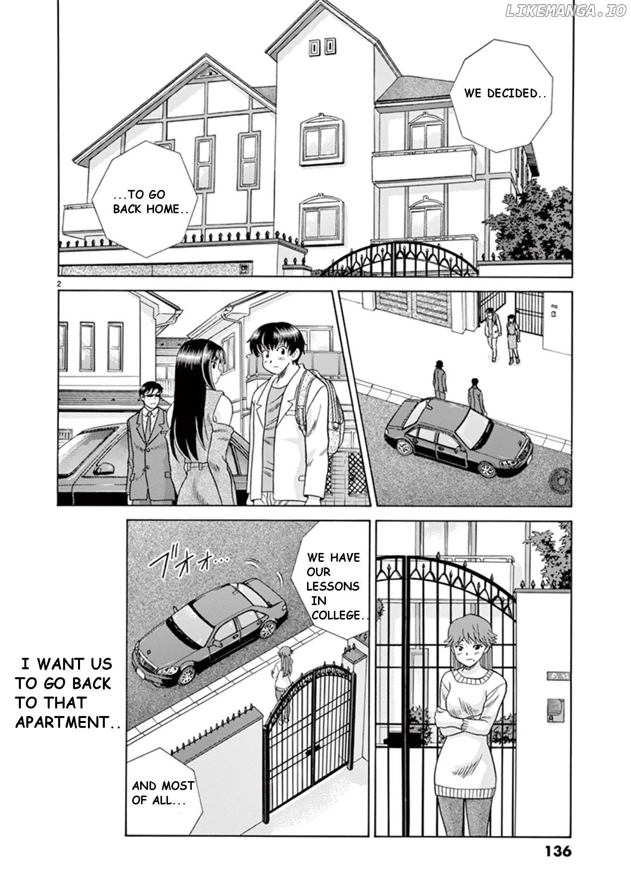 Toumei Ningen Kyoutei chapter 39 - page 2