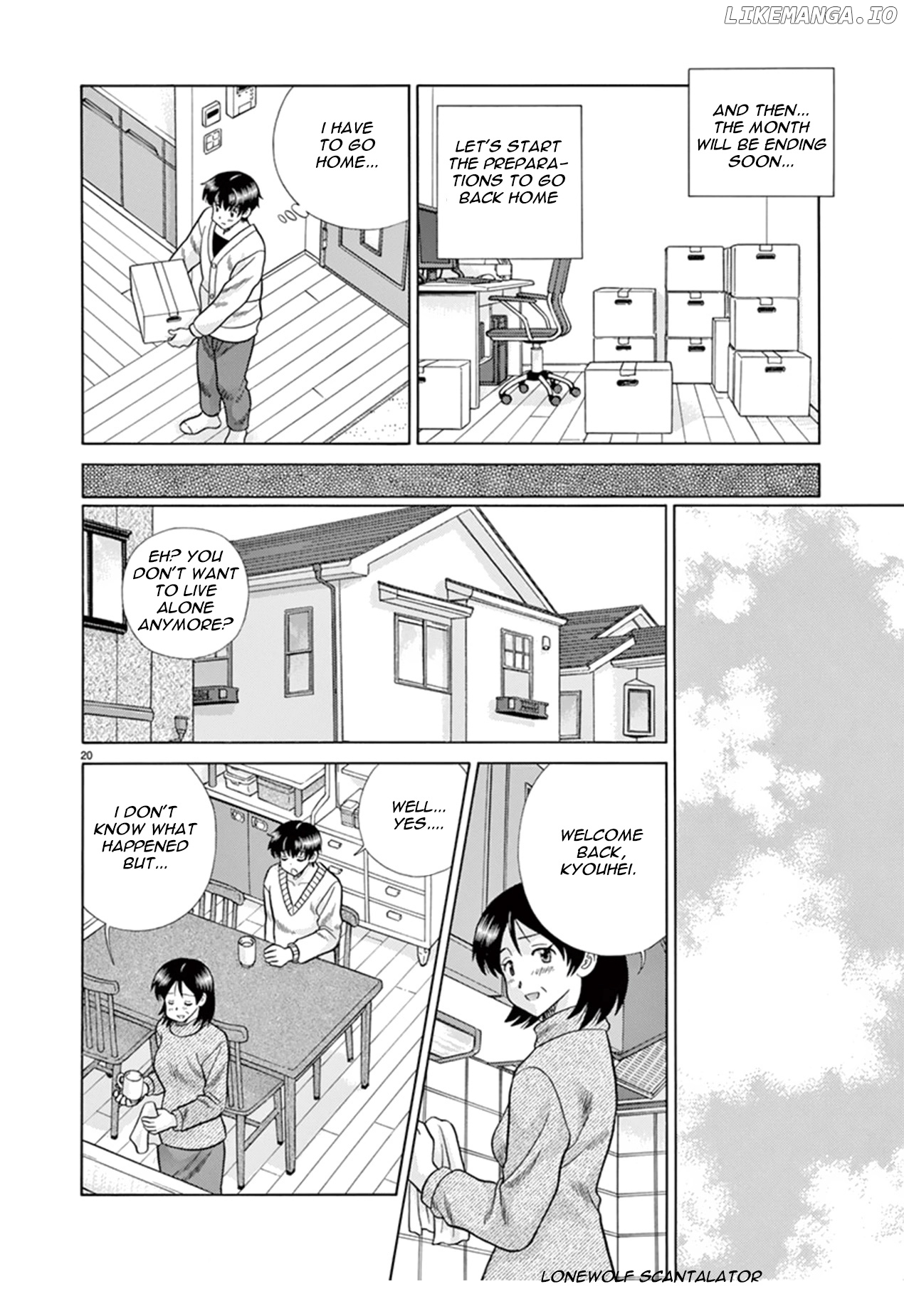 Toumei Ningen Kyoutei chapter 40 - page 21