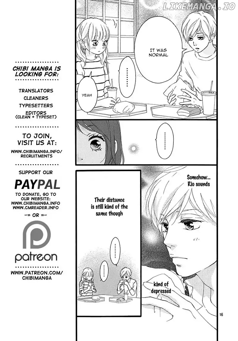 Omoi, Omoware, Furi, Furare chapter 28 - page 19