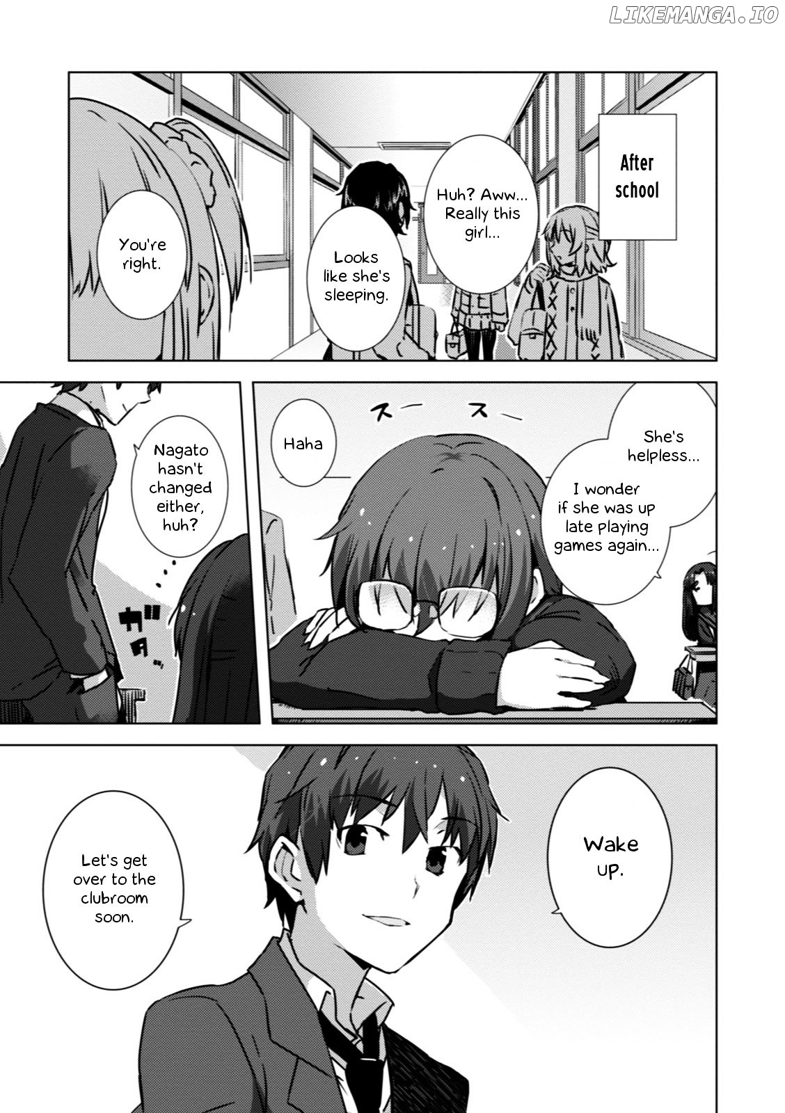 Nagato Yuki-chan no Shoushitsu chapter 50 - page 8