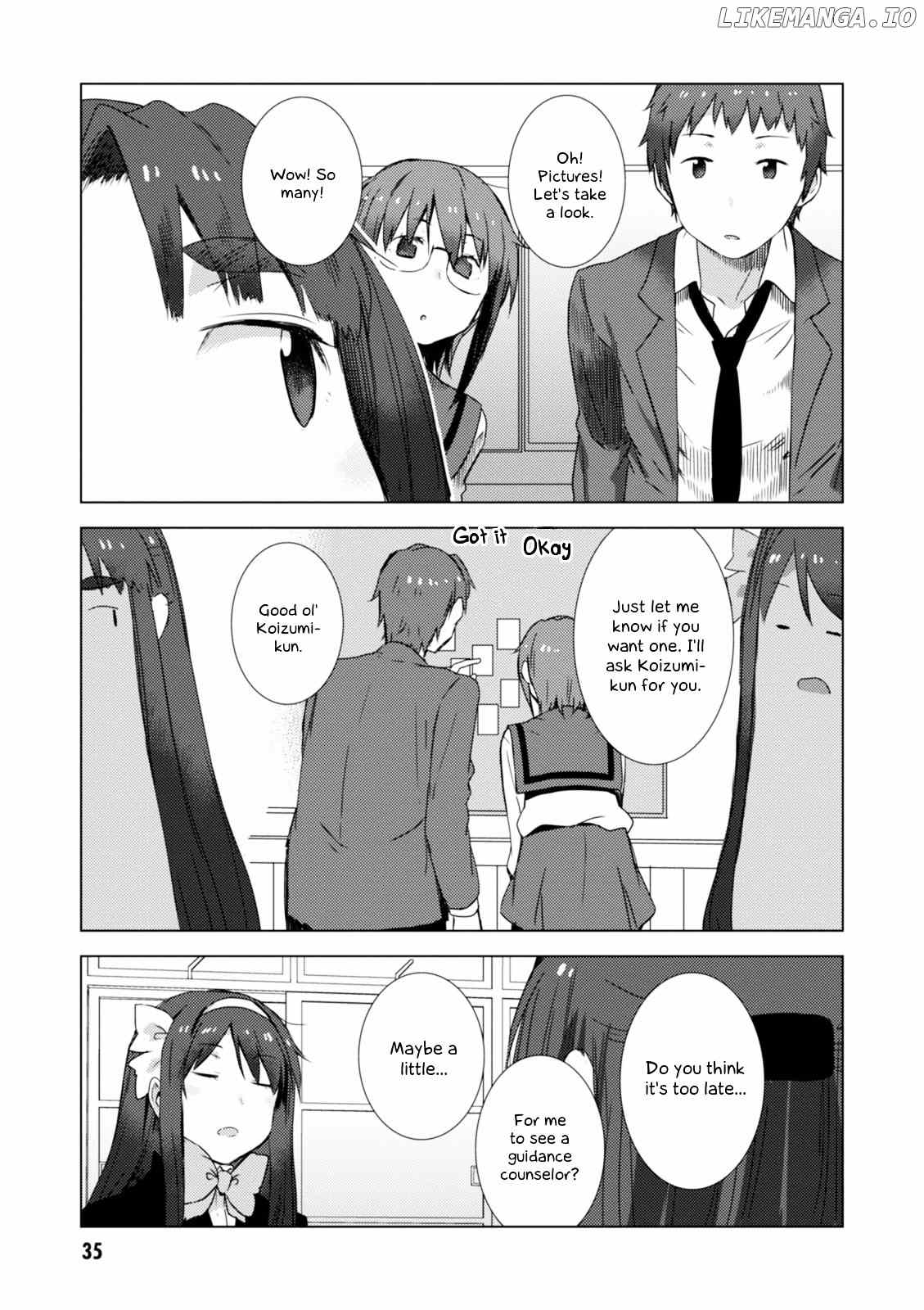 Nagato Yuki-chan no Shoushitsu chapter 72 - page 14