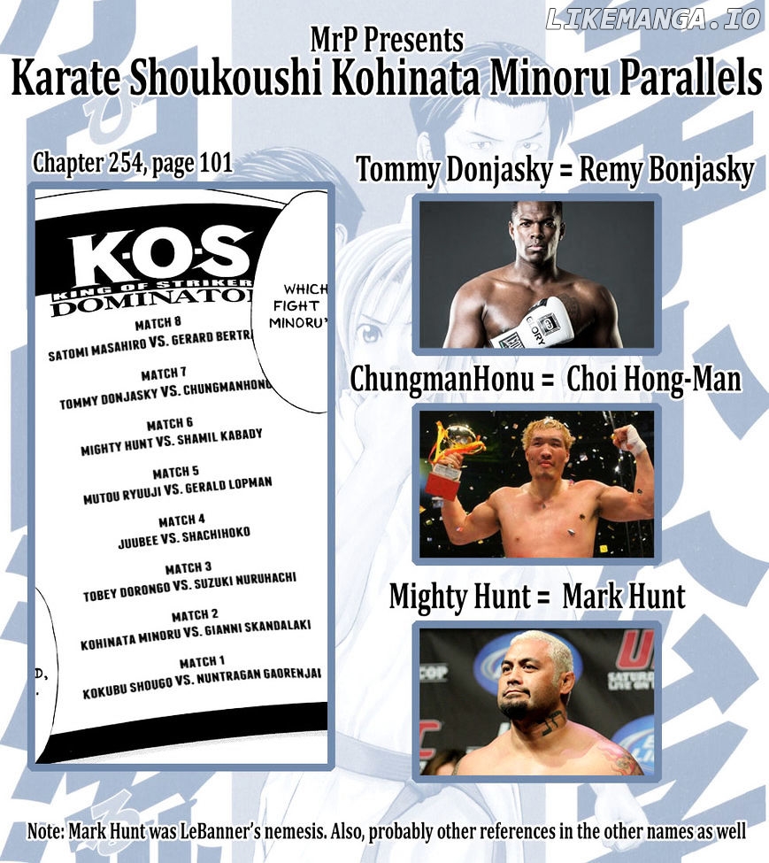 Karate Shoukoushi Kohinata Minoru Chapter 384 - page 1