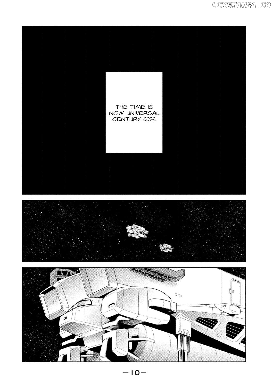 Mobile Suit Gundam Twilight Axis Chapter 1 - page 10