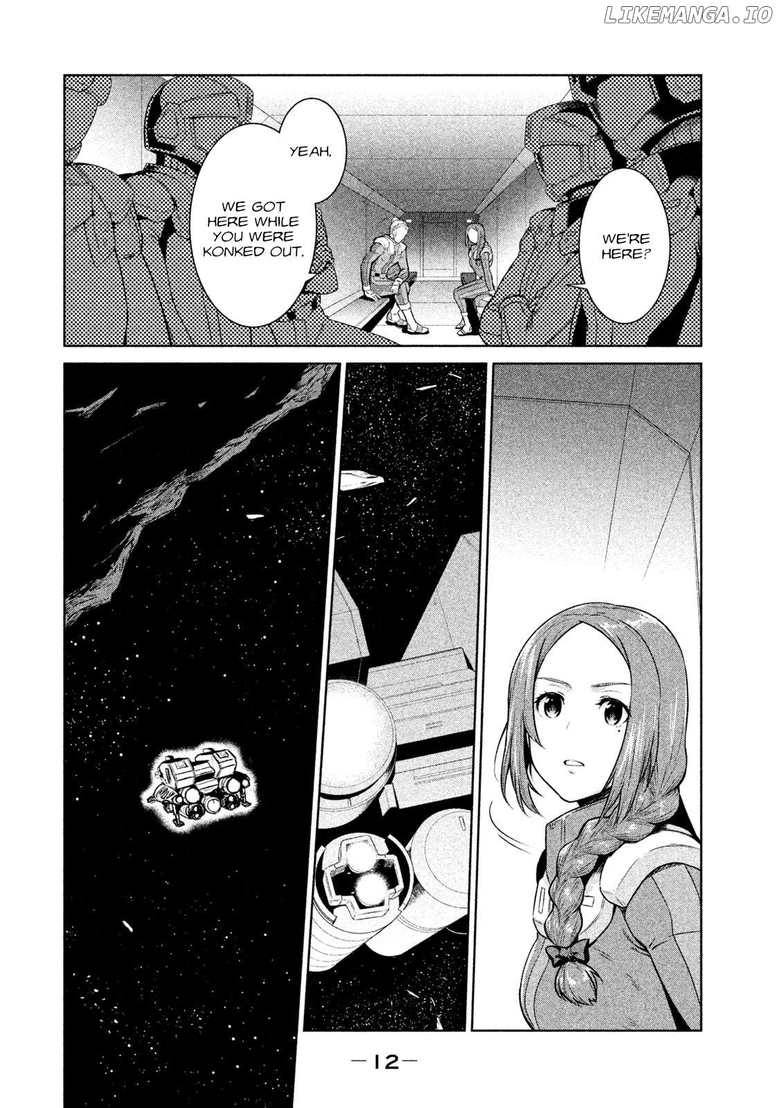 Mobile Suit Gundam Twilight Axis Chapter 1 - page 12