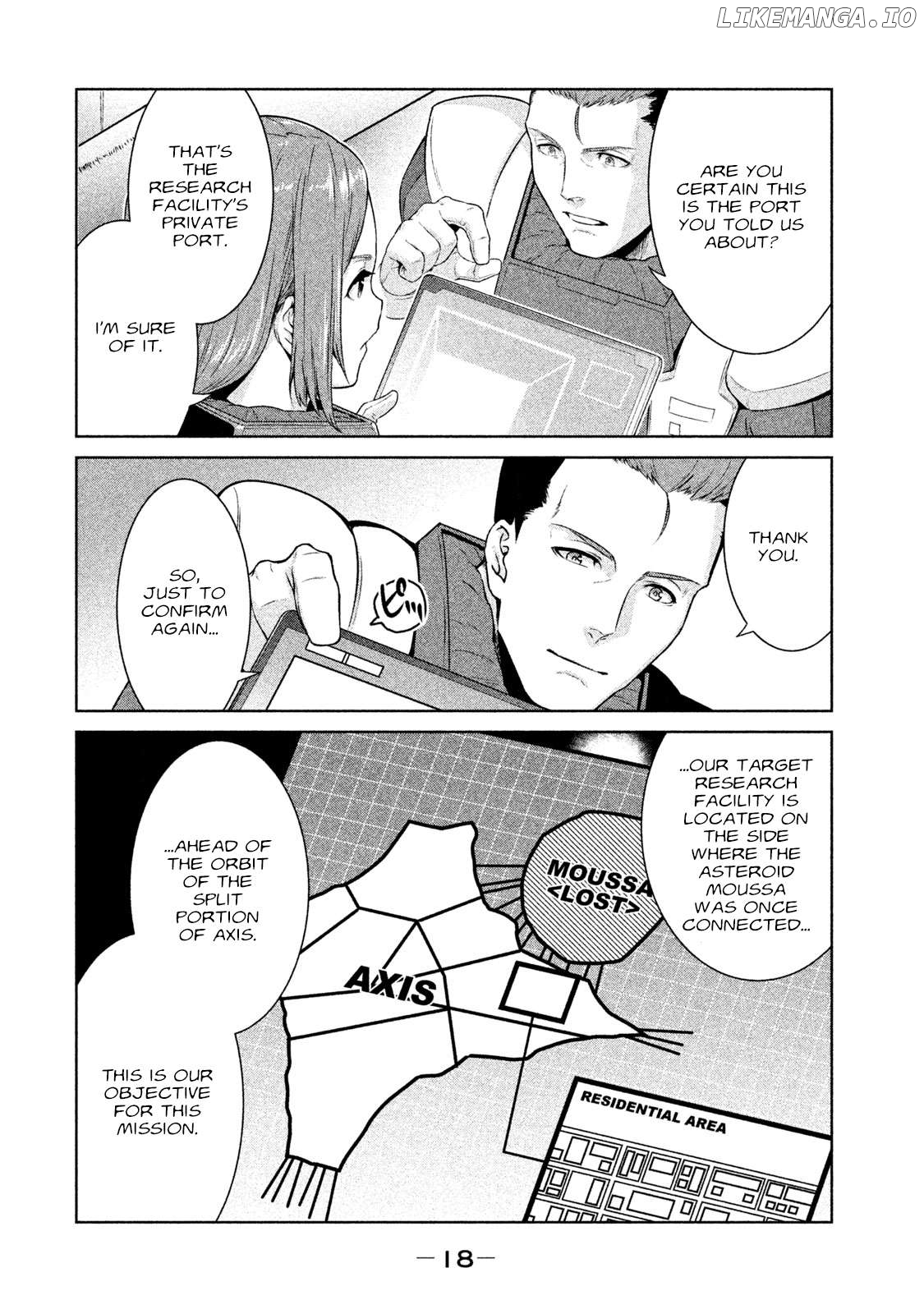 Mobile Suit Gundam Twilight Axis Chapter 1 - page 17