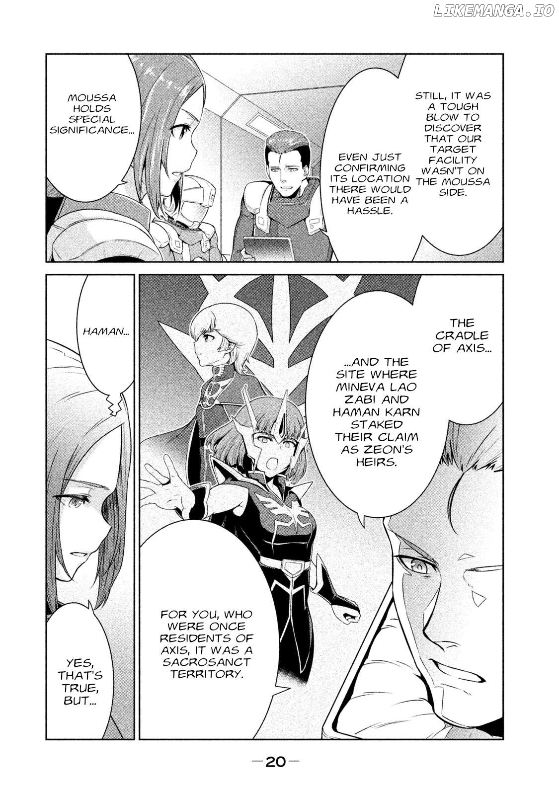 Mobile Suit Gundam Twilight Axis Chapter 1 - page 19