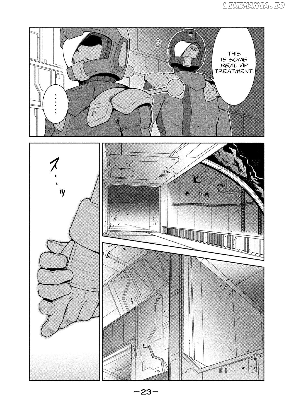 Mobile Suit Gundam Twilight Axis Chapter 1 - page 22
