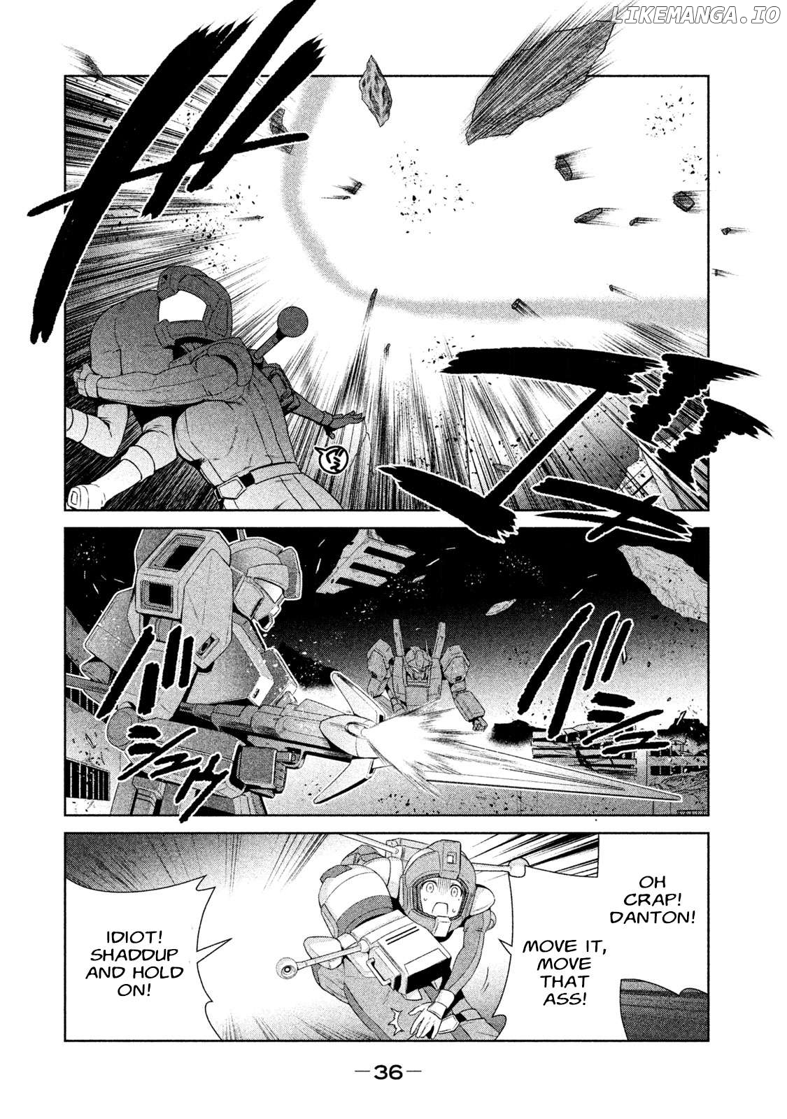 Mobile Suit Gundam Twilight Axis Chapter 1 - page 35