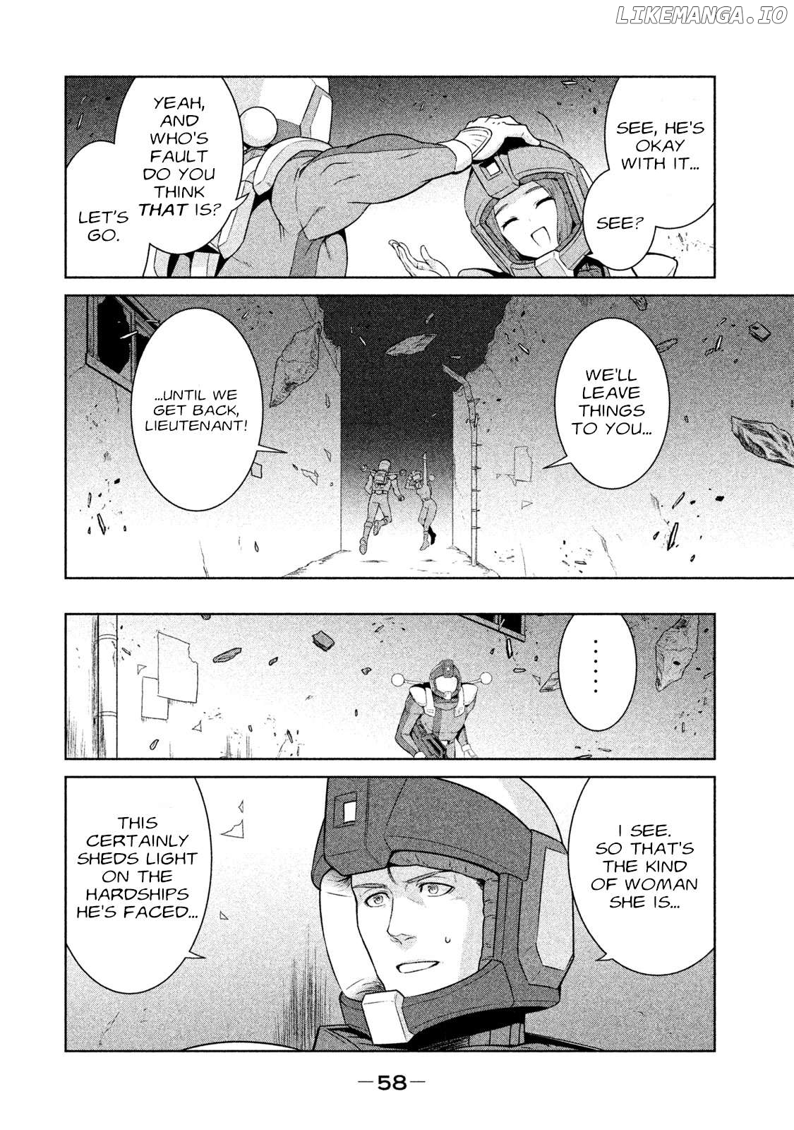 Mobile Suit Gundam Twilight Axis Chapter 1 - page 55