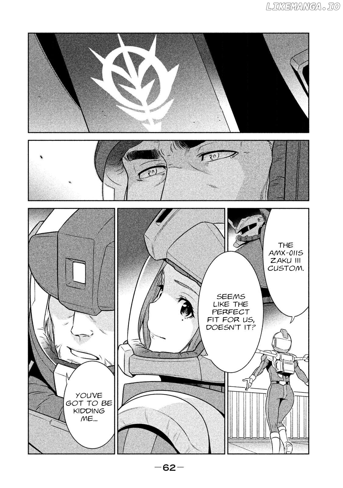 Mobile Suit Gundam Twilight Axis Chapter 1 - page 58