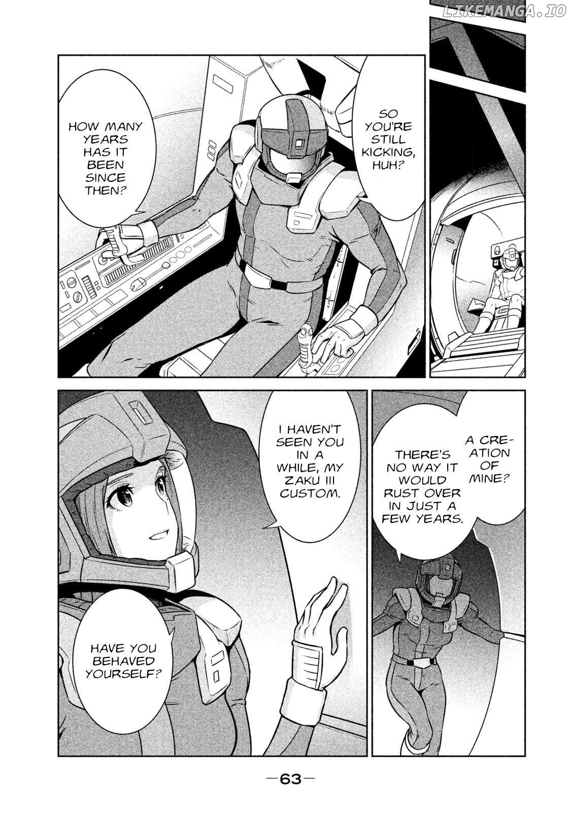 Mobile Suit Gundam Twilight Axis Chapter 1 - page 59