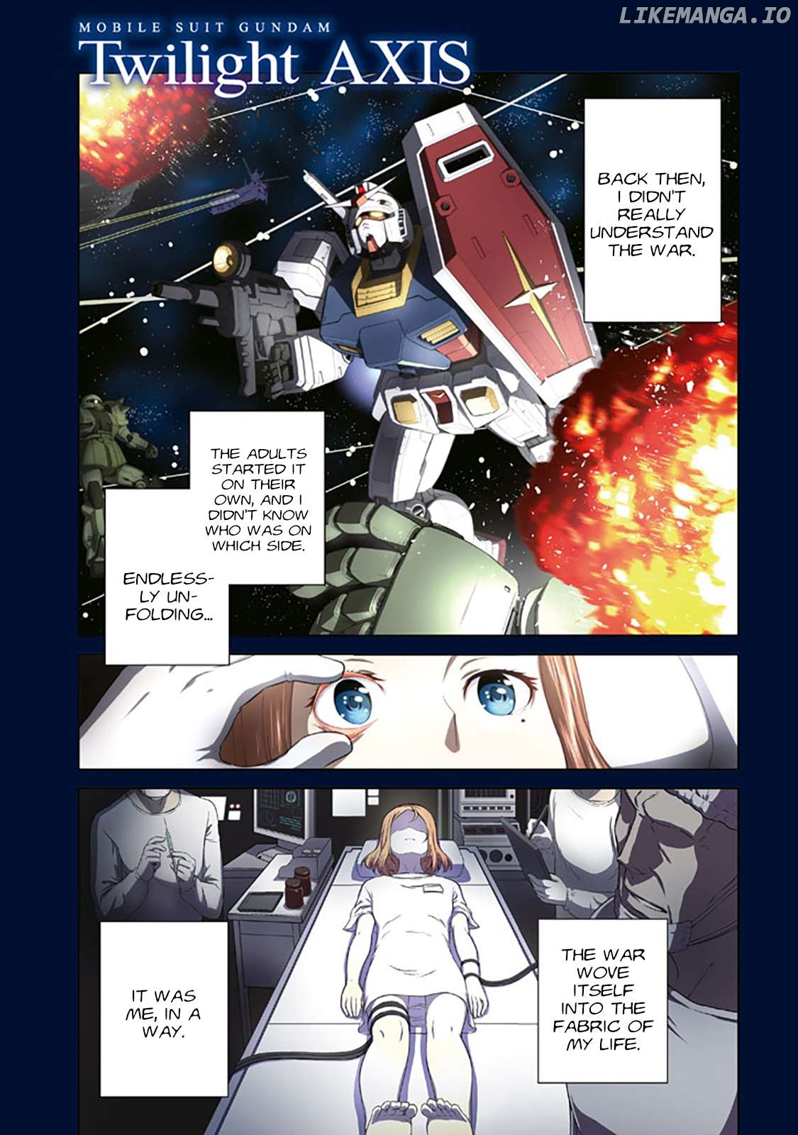 Mobile Suit Gundam Twilight Axis Chapter 1 - page 6