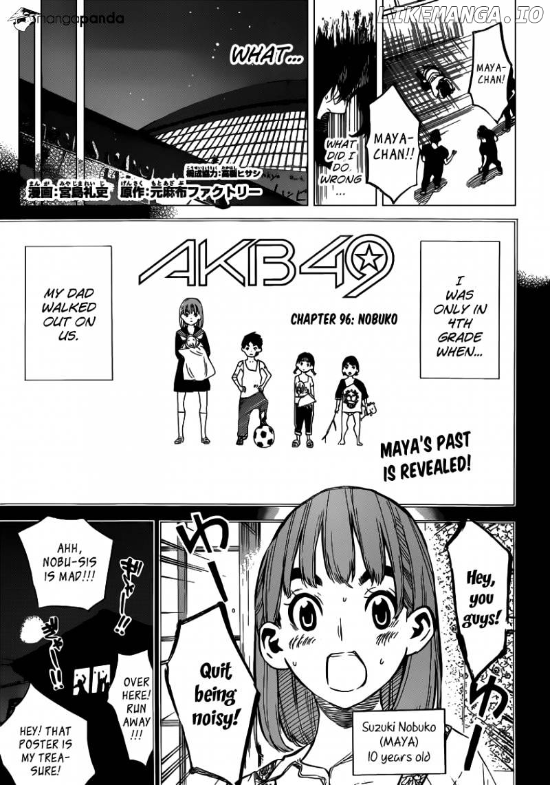 Akb49 – Renai Kinshi Jourei chapter 96 - page 3