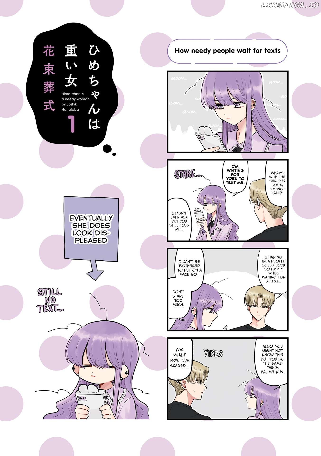 Hime-chan wa Omoi Onna Chapter 1 - page 3