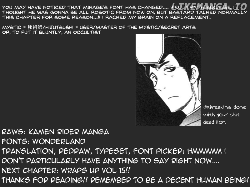 Kamen Rider Spirits chapter 91 - page 31