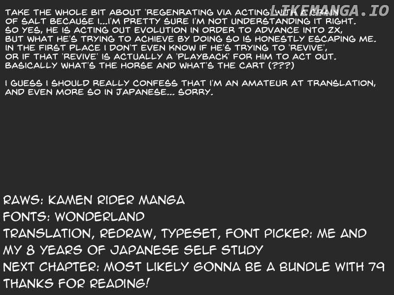 Kamen Rider Spirits chapter 77 - page 28
