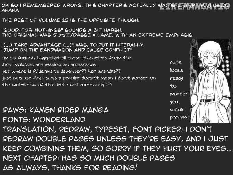 Kamen Rider Spirits chapter 87 - page 21