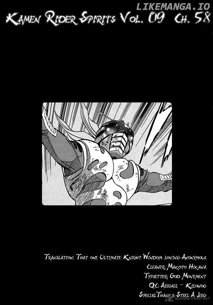 Kamen Rider Spirits chapter 58 - page 49