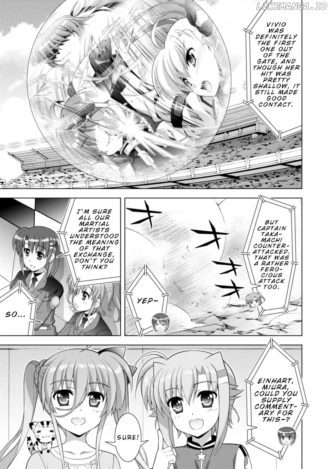 Mahou Shoujo Lyrical Nanoha Vivid chapter 95 - page 12