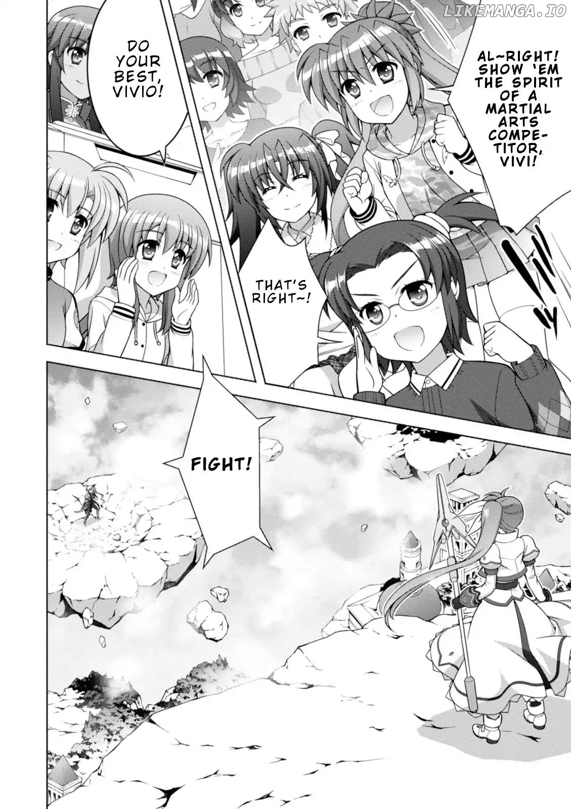 Mahou Shoujo Lyrical Nanoha Vivid chapter 95 - page 19