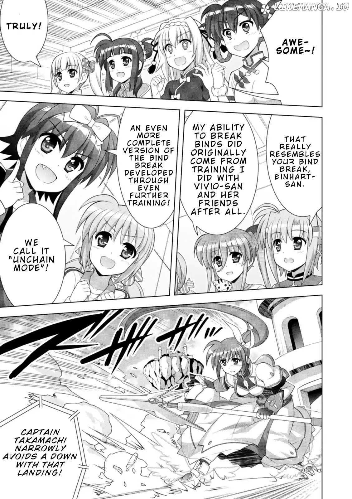 Mahou Shoujo Lyrical Nanoha Vivid chapter 96 - page 12